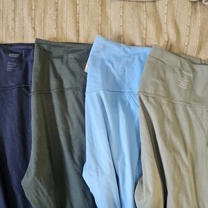 🏵 Bundle Of Girlfriend Collective Active Leggings- Aqua, Green, Sage, Navy